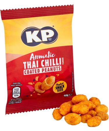  Aromatic Thai Chilli Coated Peanuts 24 Bags x 40g - Buy Online on SooperMarket.com