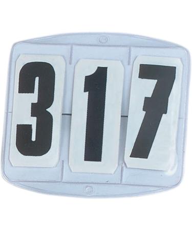 BUY BUSSE 3-Digit ROUND Start Numbers - Rubber Band White | Best for eCommerce Shipping Worldwide - Buy Online on SooperMarket.com