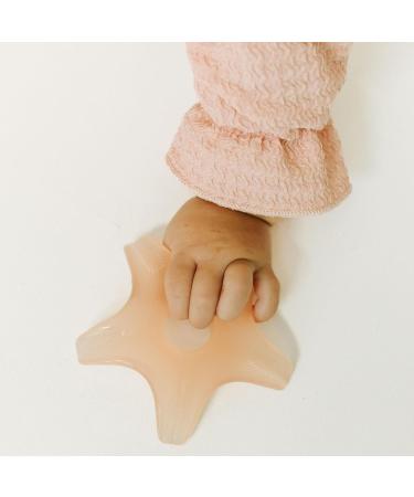 Shop Miraloop Starfish Baby Bite Ring - Food-Safe Silicone Teething Toy for Gum Massage | International Shipping Available - Buy Online on SooperMarket.com