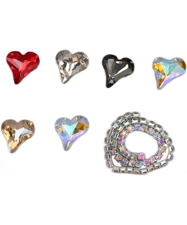 1 Box Resin Nail Art Ornaments Shiny Nail Rhinestones with Multi Sizes and Shapes Shiny Nail Accessories for Girls Women DIY Decoration Supplies for Nail Art DIY Crafts - Buy Online on SooperMarket.com