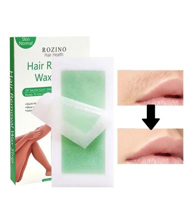 Lead Wax Strips for Women - 20 Durable Natural Hair Removal Sheets | Unisex Wax Paper for Body Arms Legs & Face - Buy Online on SooperMarket.com