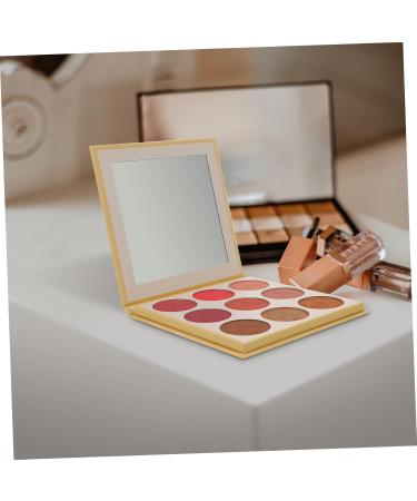 WOONEKY 1pc 9 Loose Powder Makeup Palette 9 Blush Shade Matte Powder Blush Press Powder Makeup Face Blushe - Buy Online on SooperMarket.com