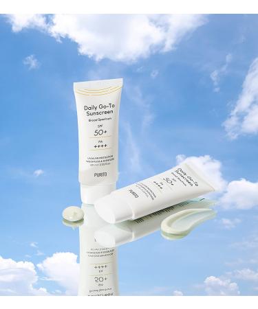 Purito Daily Go-To Sunscreen 60ml SPF 50+ PA++++ UVA/UVB Broad-Spectrum Protection - Buy Online on SooperMarket.com