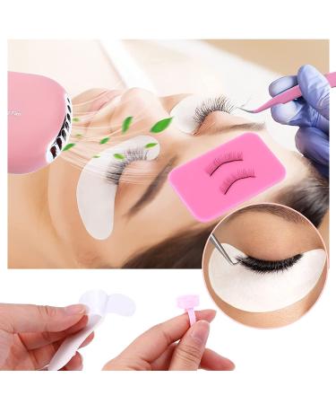 325 PCS Professional Lash Extension Supplies Kit - Pink | Lash Fan Clusters, Glue, Remover, Tweezers | Ideal for Beginners - Buy Online on SooperMarket.com