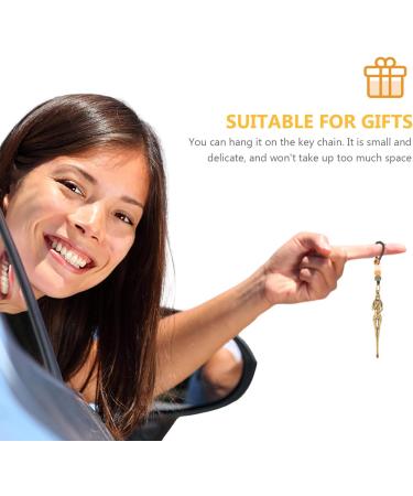 2pcs Brass Ear Hanging Pendant Ring Ear Cleaner - Healeved Ear Wax Removal Tool - Buy Online on SooperMarket.com