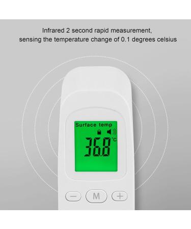 Buy Forehead Digital Thermometer for Adults & Babies | Non-Infrared Accurate Readings High-Temperature Alarm & Memory Recall - Buy Online on SooperMarket.com