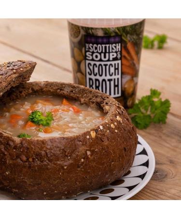 The Scottish Soup Company - Scotch Broth Chilled Soup - 600g Tub x 6 - Buy Online on SooperMarket.com
