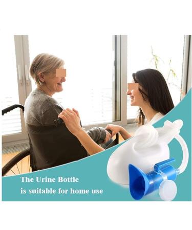 Male Urinal Bottle Camping Toilet Urine Bottle Urine Bottles for Men Women Urinal Pee Bottle Universal Portable 2000 ML with Female Adapter for Camping Car Travel - Buy Online on SooperMarket.com