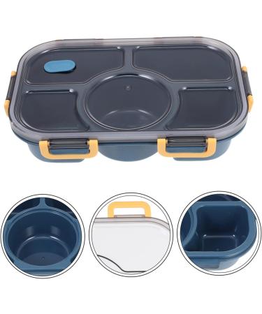 HOLIDYOYO Box Lunch Box Lunch Container Bento Tray Outdoor To Go Cont Student Food Household Pp 8Y4LZ9HMZ3013254NNCONVBL Navy 28.5X19X6.5CM - Buy Online on SooperMarket.com
