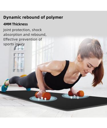 Large Exercise Mat 7'x3.2'  Exercise Equipment Mat Treadmill Mat  Exercise Bike Mat  Workout Mats for Home Gym Mats Gym Flooring Rubber Workout Mat Fitness Mat Large Yoga Mat Cardio Mat for Weightlifting  Jump Rope  Non-slipping 3.2-Feet x 7-Feet - Buy Online on SooperMarket.com