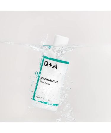 Q+A Niacinamide Daily Toner - Calming Breakouts & Unclogging Pores | 100ml/3.4fl.oz - Buy Online on SooperMarket.com