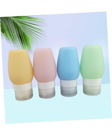 Didiseaon Set Small Travel Bottle Shampoo Tubes Refillable Bottle Container Silicone Makeup Bottle Travel Accessories Cosmetic Travel Containers Green Suit Disposable Silicone Tube 10.00X6.60X6.00CM As Shown - Buy Online on SooperMarket.com