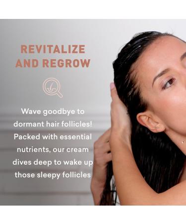 Bald Spot Hair Growth Cream | Scalp Treatment for Receding Hair | Just Nutritive | 4 Oz | Unisex Hair Restoration - Buy Online on SooperMarket.com