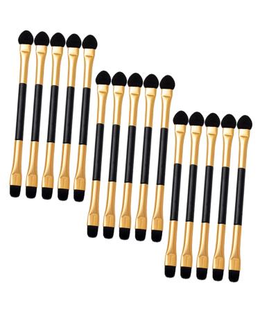 NOLITOY 15pcs Blending Stick Brush Head Shadow Eye for Eyeshadow Portable Convenient Suits up Women