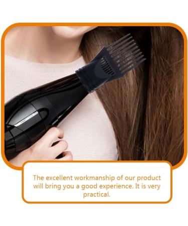 FRCOLOR 5pcs Hair Dryer Comb Straight Hair Dryer Nozzle Hair Dryer Concentrator Nozzle Hair Styling Nozzle Universal Blow Dryer Comb Attachment Styling Comb Plastic Dry Clothes Hair Comb - Buy Online on SooperMarket.com