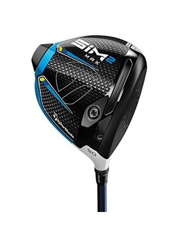 TaylorMade SiM 2 Max Driver Mens Right Graphite Stiff 9.0 Degrees