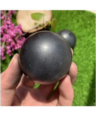 for Natural Shungite Stone BallCrystal Stone Sphere Reiki for Home Decor FUZEGRDLI 5.5-6cm - Buy Online on SooperMarket.com