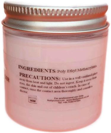 Acrylic Powder For Nails Natural Pink 60g /2oz  - Buy Online on SooperMarket.com