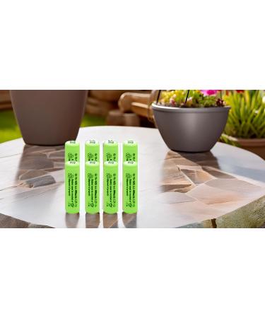 Buy Ni-Mh AA 600mAh 1.2V Rechargeable Batteries for Outdoor Solar Lights - 4 Pack - Buy Online on SooperMarket.com