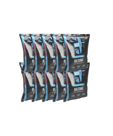 BEEFit Biltong Beef Jerky | Traditional | 10x30g | High Protein | Gluten Free | Keto Friendly Truly Traditional
