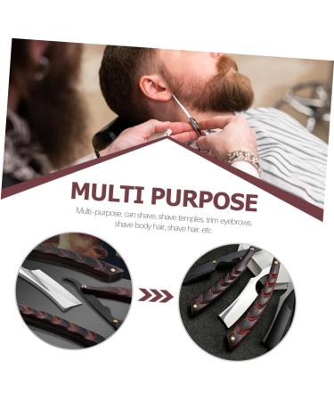 Angoily Manual Shaver Tool - Old Fashioned Mecarta Man Scraper for Precision Grooming | International Shipping Available - Buy Online on SooperMarket.com