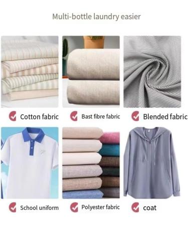 Efficient Easy Clean Laundry Detergent Powder Active Biological Enzyme Washing Laundry Detergent Powder All Purpose Efficient Cleaning Powder Soap Powder Laundry Detergent (2 PCS) - Buy Online on SooperMarket.com