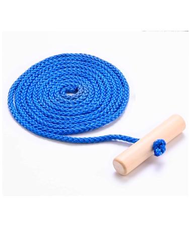 TK Group Timo Klingler Sportyfits sledge rope rope rope rope 1.50 mtr 150 cm loop meter meter for sleds and tobogganing in winter children (quantity selection) 1x blue