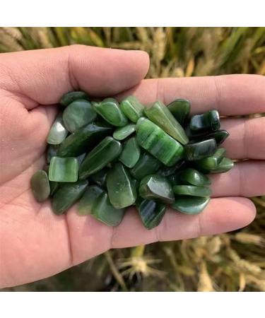 Natural Crystals and Stones 9mm-15mm Natural Green Jasper Quartz Crystal Gravel Stone for 100g for Decoration Gift - Buy Online on SooperMarket.com