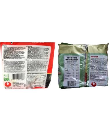 Nongshim Shin Ramyun Chapagetti Chajang Instant Ramen Noodle Soup 2 Flavours Assorted Bundle (Pack of 20) by CNMART - Buy Online on SooperMarket.com