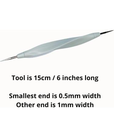 Fine Stylus Puncture Tool | Happy Dotting Company | Double Ended Mandala Dotting Stylus for Flawless Dots | International Shipping Available - Buy Online on SooperMarket.com