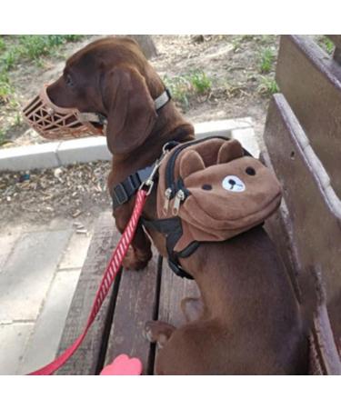Buy Stakee Dogs Small Pet Backpack - Sweet Saddle Bag with Snack Storage for Outdoor Adventures - Buy Online on SooperMarket.com