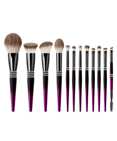12 Fairy Makeup Brush Sets Complete With Gradient Makeup Brushes 15*20CM D