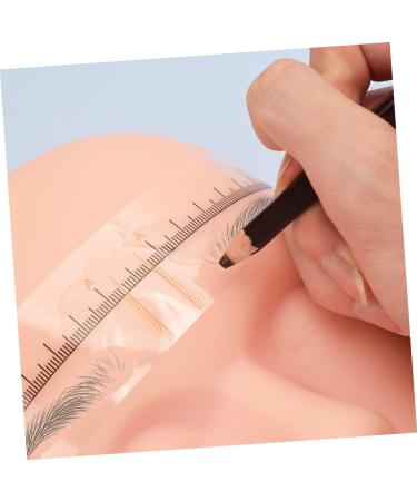 Hemoton 10pcs Eyebrow Positioning Ruler Plastic Eyebrow Ruler Brow Guide Stencil Shape Template Mold Make up - Buy Online on SooperMarket.com