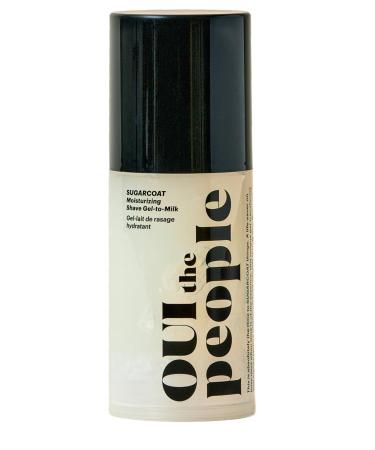 OUI the People SUGARCOAT Moisturizing Shave Gel-to-Milk - Effortless Glide with Vitamin C for Smooth Hydrated Skin - 5 oz