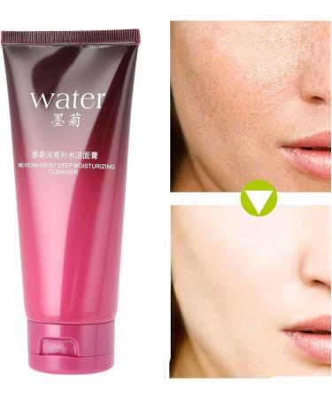 Deep Cleansing Foam 100g Facial Cleanser Oil Control Pore Shrinking Blackhead Cleanser and Makeup Remover Face Wash Face Cleanser for All Skin Types - Buy Online on SooperMarket.com