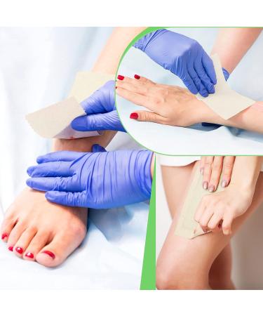 300 Pcs Natural Muslin Epilating Face Wax Strips for Hair Removal - Precut Waxing Strips for Women and Men - Body and Facial Cotton Wax Cloth Strip (4 x 1.5 Inch, 8 x 2.8 Inch) - Buy Online on SooperMarket.com