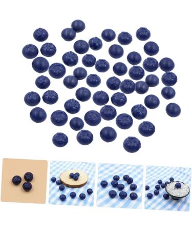 Alipis 150 Pcs Simulation Blueberry Realistic Berry Fake Blueberries Decor Blueberries Photo Prop Fake Blueberry Lifelike Fruits Model Miniature Blueberry Scrapbook Fake Fruit Resin - Buy Online on SooperMarket.com