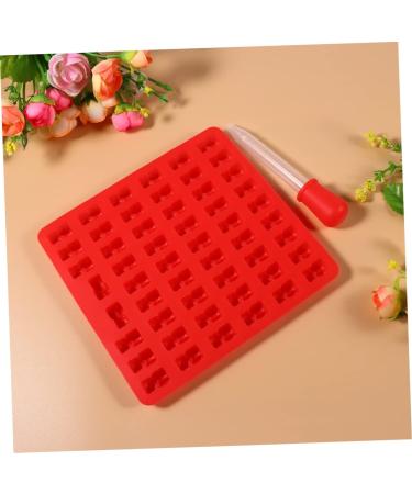 MAGICLULU 2pcs 53 Silicone Gummy Mold Animal Cake Molds Fondant Mold Silicone Candy Molds Gummy Moulds Tool Trays Silicone Molds for Candy Resin Molds Cookie Mould for Cakes 3D Gummies Fudge 16.5*15.5*1.2cmx2pcs Redx2pcs - Buy Online on SooperMarket.com