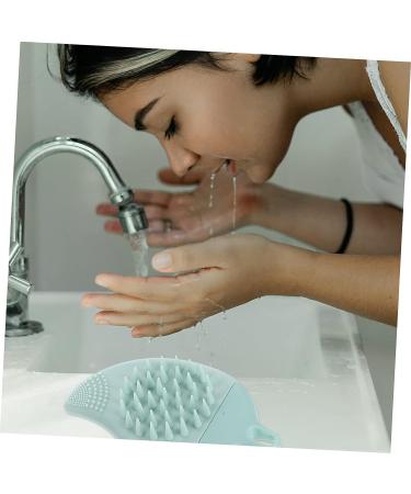 Healeved 6 Pcs Silicone Shampoo Massage Brush Set - Scalp Massager & Body Scrubber for Babies and Men - Buy Online on SooperMarket.com