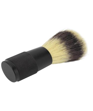 Jauarta Foaming Beard Brush - Black Alloy Handle Soft Synthetic Bristles for Men | International Shipping Available - Buy Online on SooperMarket.com