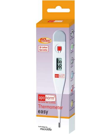 Aponorm Fever Thermometer Easy 1 ST - Accurate Fast & International Shipping - Buy Online on SooperMarket.com