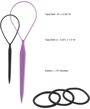 Conair Topsytail Set - 5-Piece Hair Styling Tool for Perfect Updos - Buy Online on SooperMarket.com