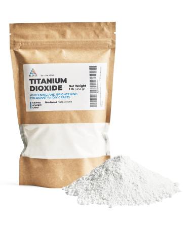 Titanium Dioxide - Pure Titanium Dioxide for Soap - Whitening Colorant for DIY and Crafts - Titanium Dioxide for Soap Making - Titanium Dioxide Powder