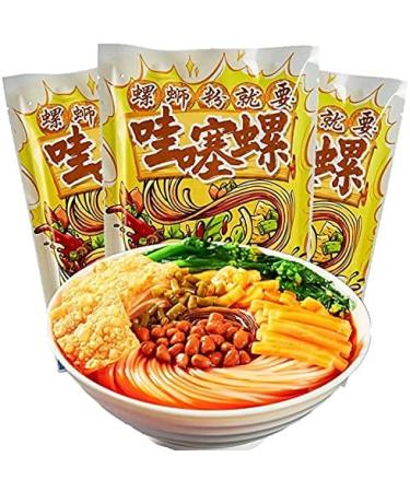 Liuzhou Specialty Rice Noodles308g/bag Spicy noodles Hot and sour noodles instant rice noodles delicious spicy rice noodles vermicelli snacks specialty food (1bag)