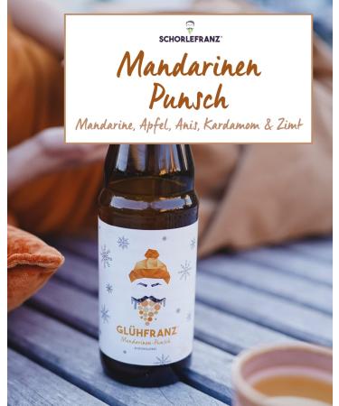 Buy SCHORLEFRANZ Organic Mandarin Punch - 3 x 0.75L | International Shipping Available - Buy Online on SooperMarket.com