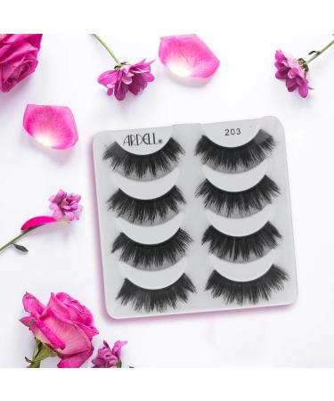 Ardell False Eyelashes 4 Pack Double Up 203 - 4 Pairs Per Pack - Buy Online on SooperMarket.com