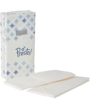 Presto! 4-Layer Paper Handkerchiefs - 1680 Pieces | 10 Packs of 168 | Soft & Strong International Shipping - Buy Online on SooperMarket.com