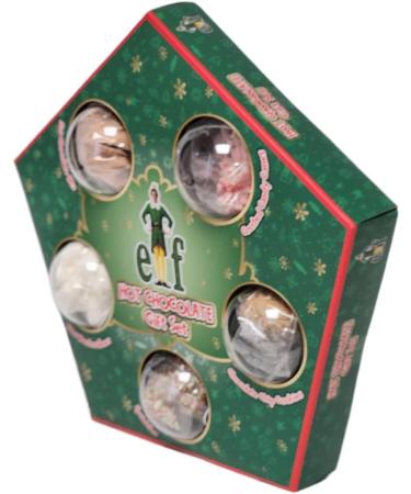 Enchanting Elf Hot Chocolate Gift Set: A Magical Delight Marshmallow Cookies Sprinkles & Candy Christmas Present - Buy Online on SooperMarket.com