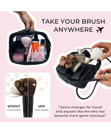 Original Brush Bubble Pink Makeup Brush Holder - Storage & Travel Organizer Case for Brushes - Buy Online on SooperMarket.com