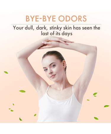 Persimmon Body Wash - Natural Deodorant Soap for Body Odor Control Eliminate Nonenal Odor Ideal for Underarms Intimate Areas & Smelly Feet - International Shipping Available - Buy Online on SooperMarket.com